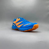 ADORAL JEET BLUE ORANGE CRICKET SHOES - CU Sports