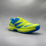 ADORAL JEET GREEN BLUE CRICKET SHOES - CU Sports