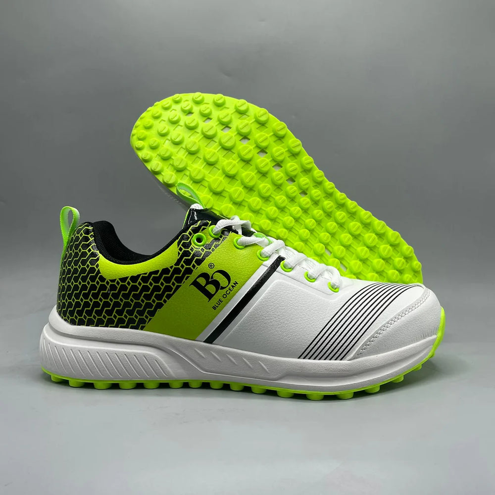 Blue Ocean BO81 cricket gripper shoes navy blue front view