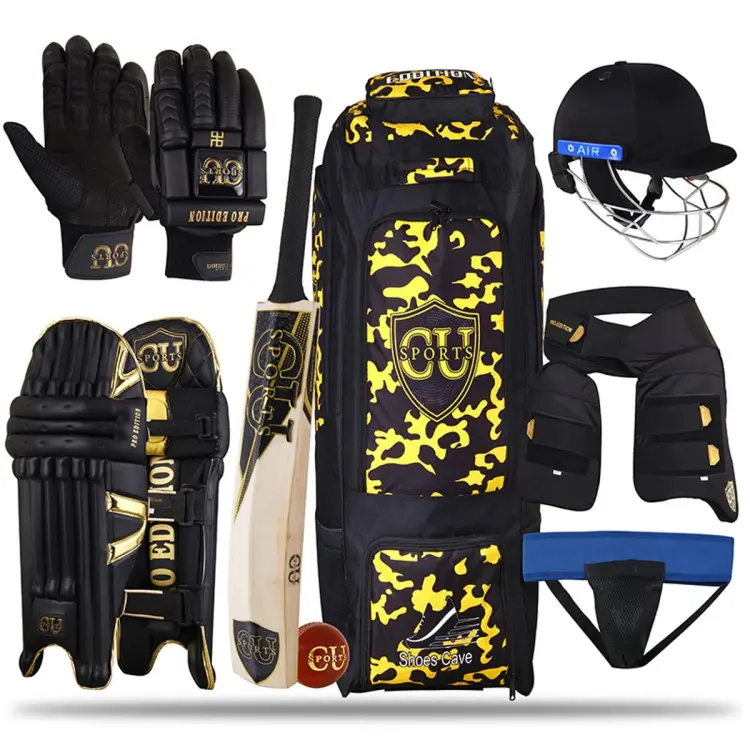 CU Pro Edition Full Cricket Kit – Complete Set for Professional Cricketers
Premium Hardball Cricket Kit with Helmet, Bat, Pads & Bag
Full Professional Cricket Gear Set – CU Sports Pro Edition
Advanced Cricket Equipment for Match Play – Complete Kit View