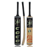 CU Sports Coco Edition black tape ball bat made of coconut wood