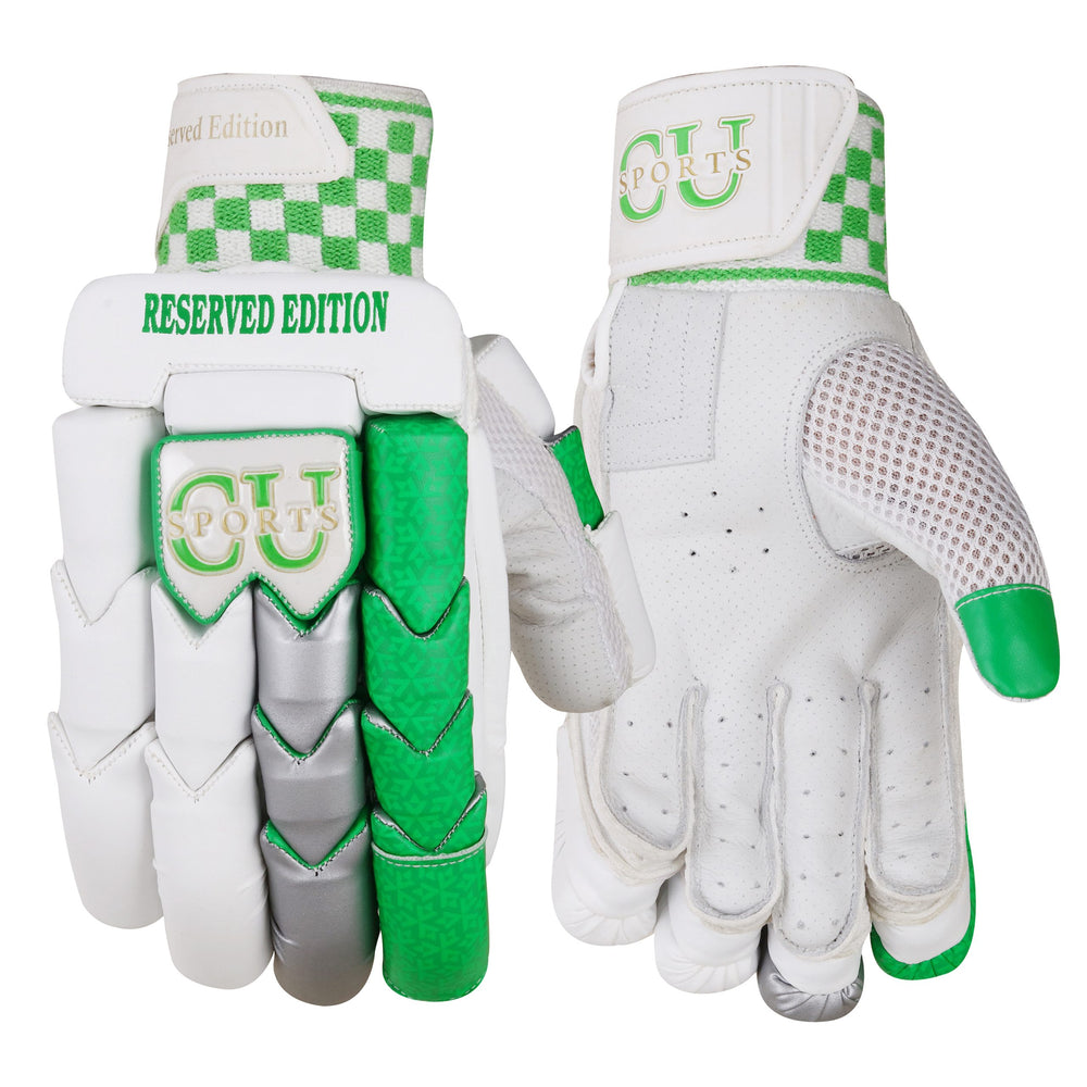 CU SPORTS Cricket Hard Ball Batting Gloves Reserve Edition - CU Sports