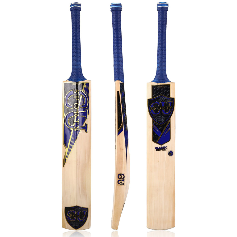 CU Sports Classic Edition cricket bat front view