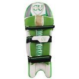 Adjustable strap leg pads for secure fit