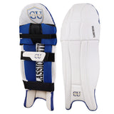 Adjustable strap cricket pad for comfortable fit