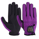 Cricket Basic Tap Ball Gloves in Purple - CU Sports