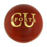 Cricket Hard Leather Ball Machine Stitched - CU Sports