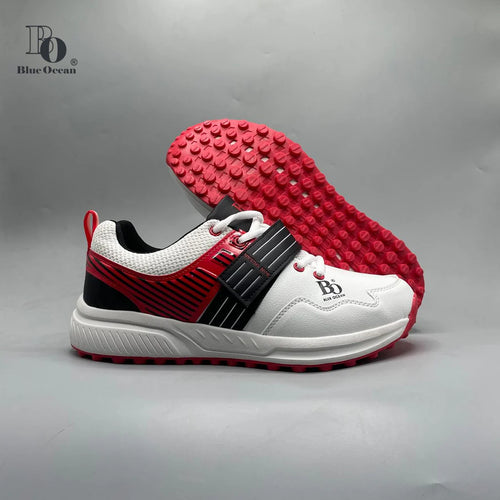 Blue Ocean BO80 cricket gripper shoes front and side view