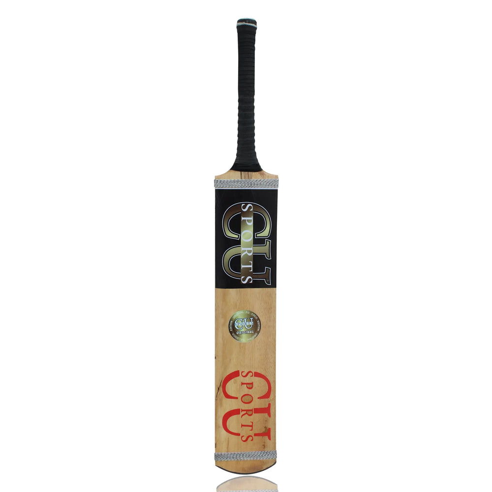 Double-seasoned coconut wood tape ball bat 35.5 inches long