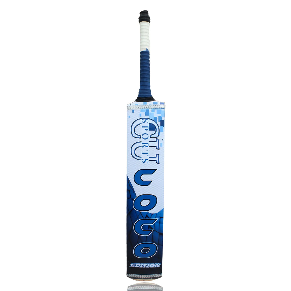 Sri Lankan coconut wood cricket bat with full Malaysian cane handle