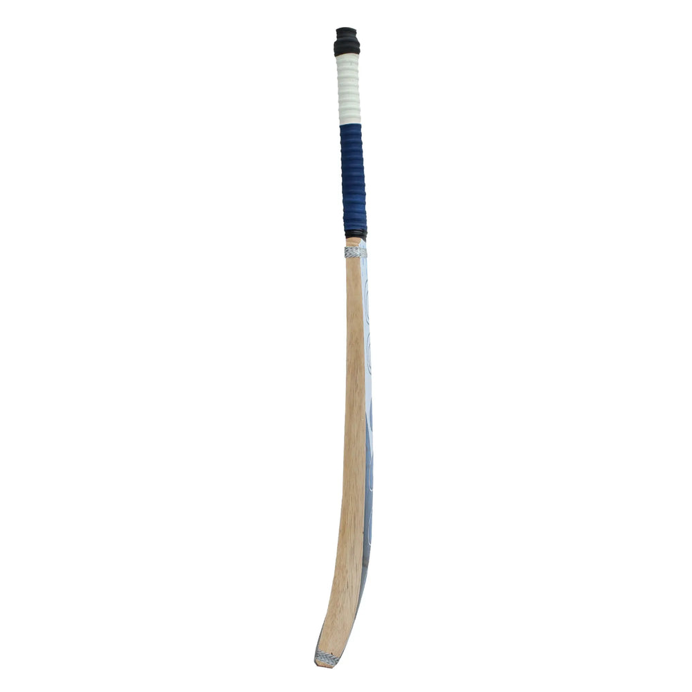Double-seasoned coconut wood cricket bat for tape ball cricket
