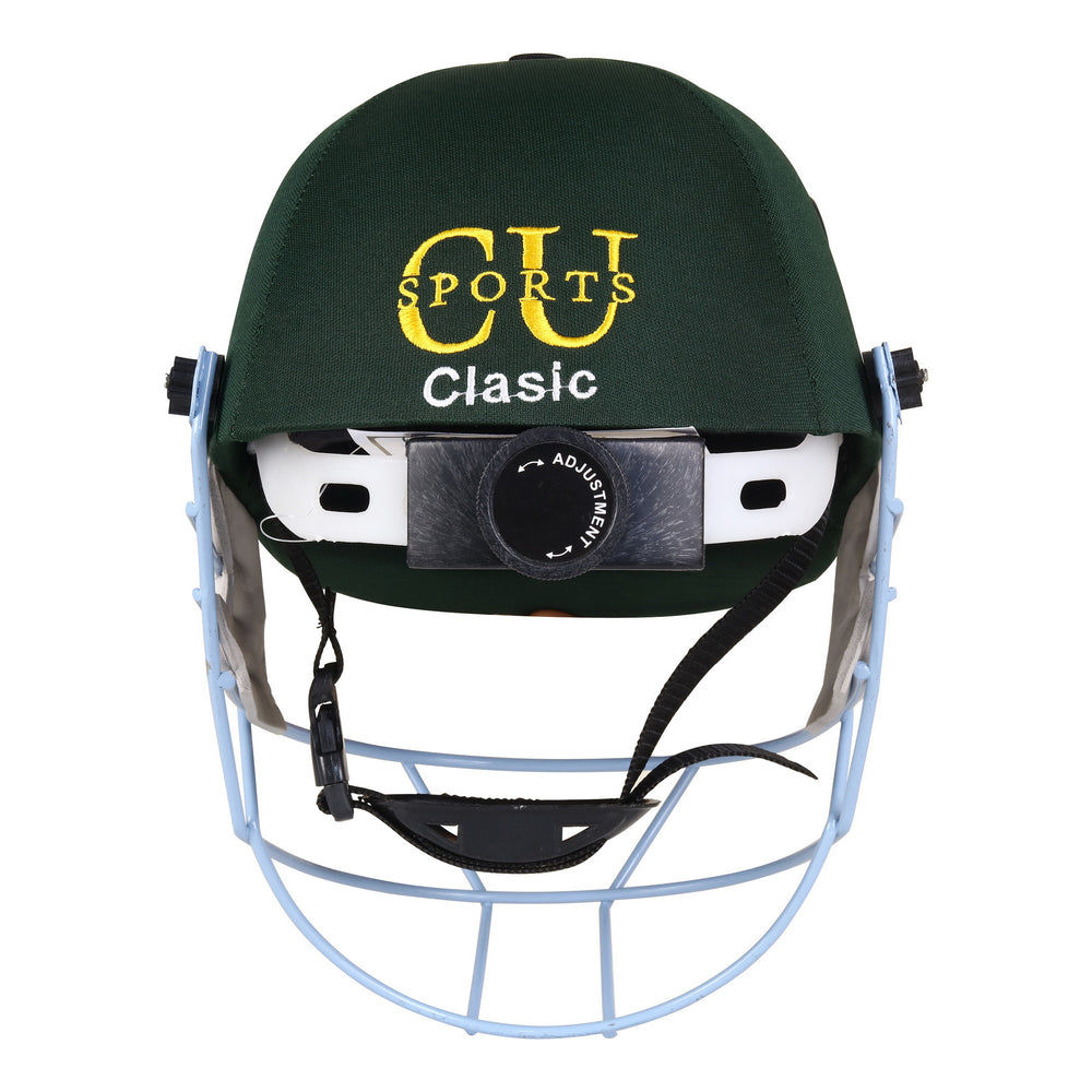 CU SPORTS Cricket Batting Helmet High quality professional grade with adjustable straps CLASIC EDITION - CU Sports