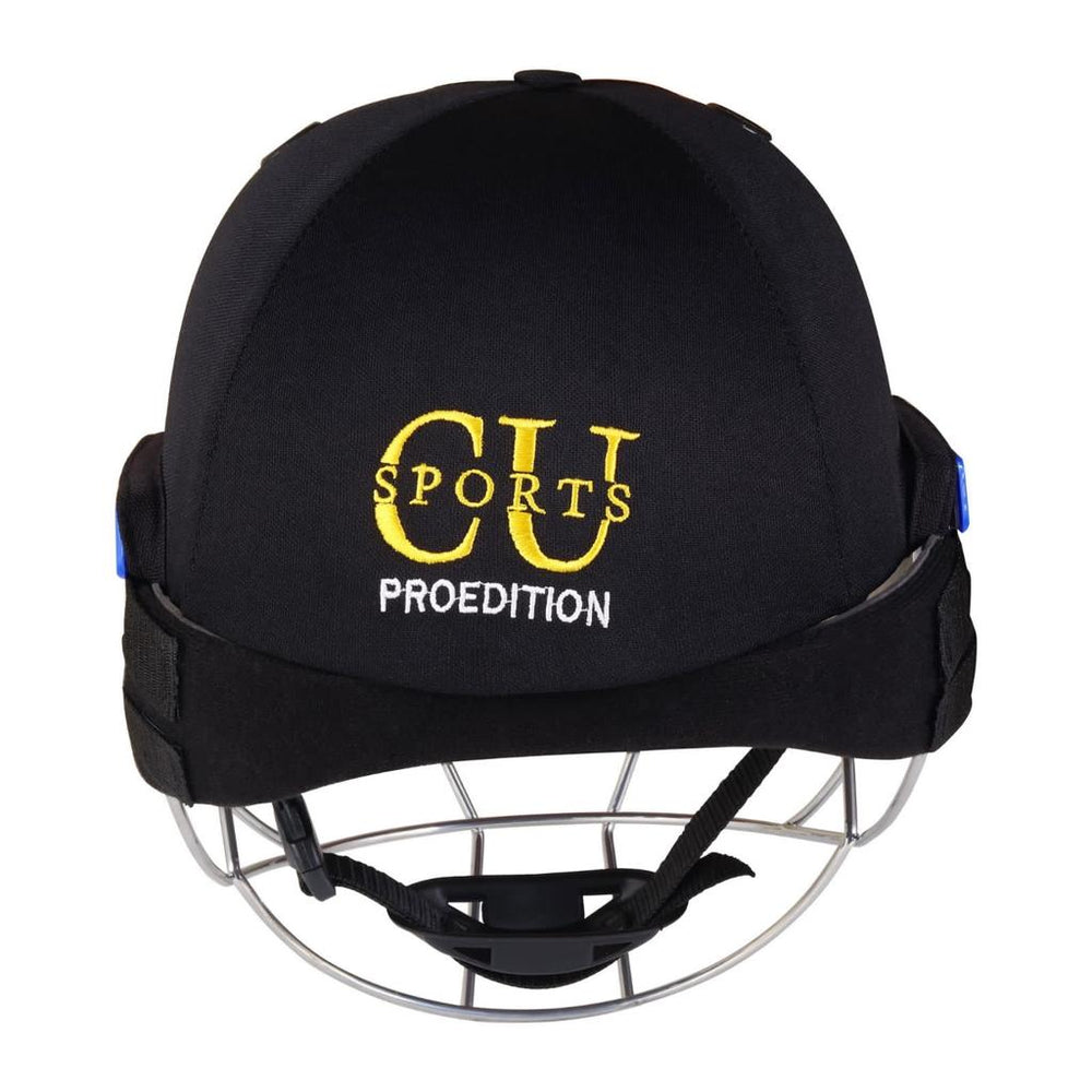 CU SPORTS Cricket Batting Helmet High quality professional grade with adjustable straps PRO EDITION - CU Sports