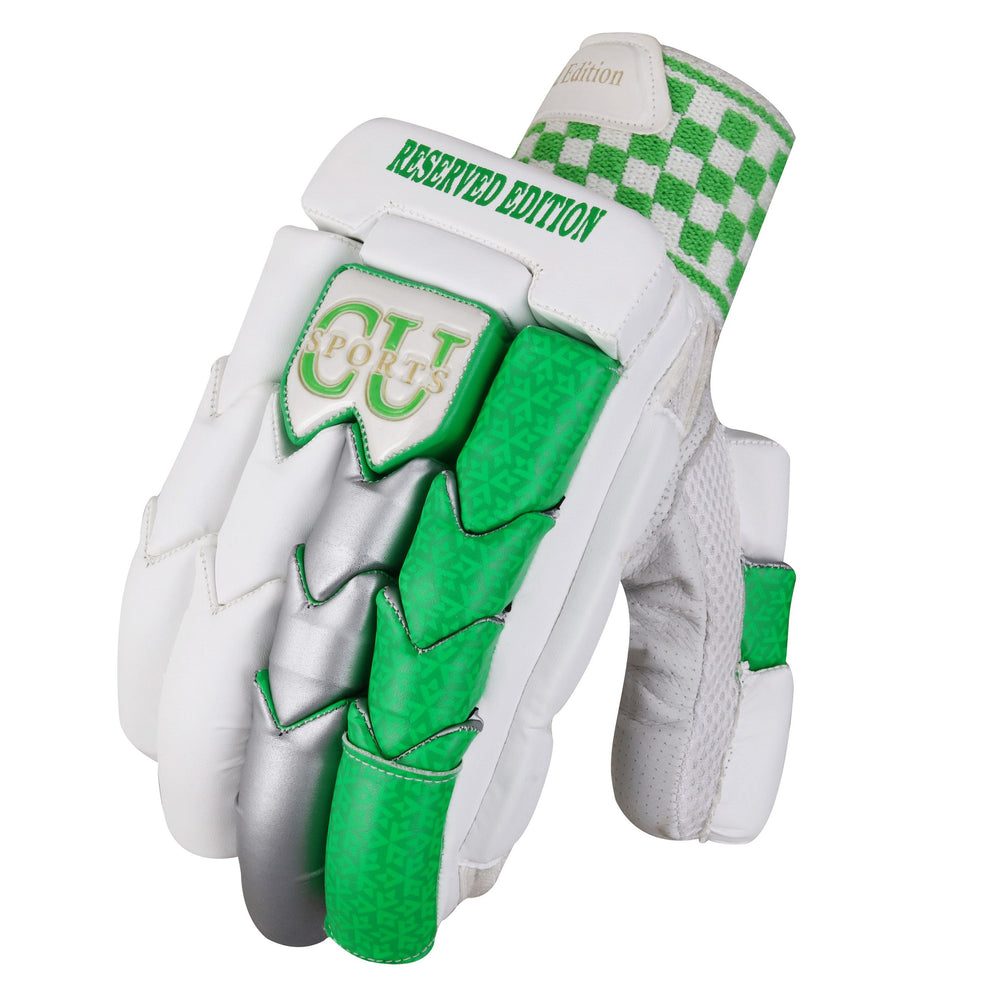 CU SPORTS Cricket Hard Ball Batting Gloves Reserve Edition - CU Sports