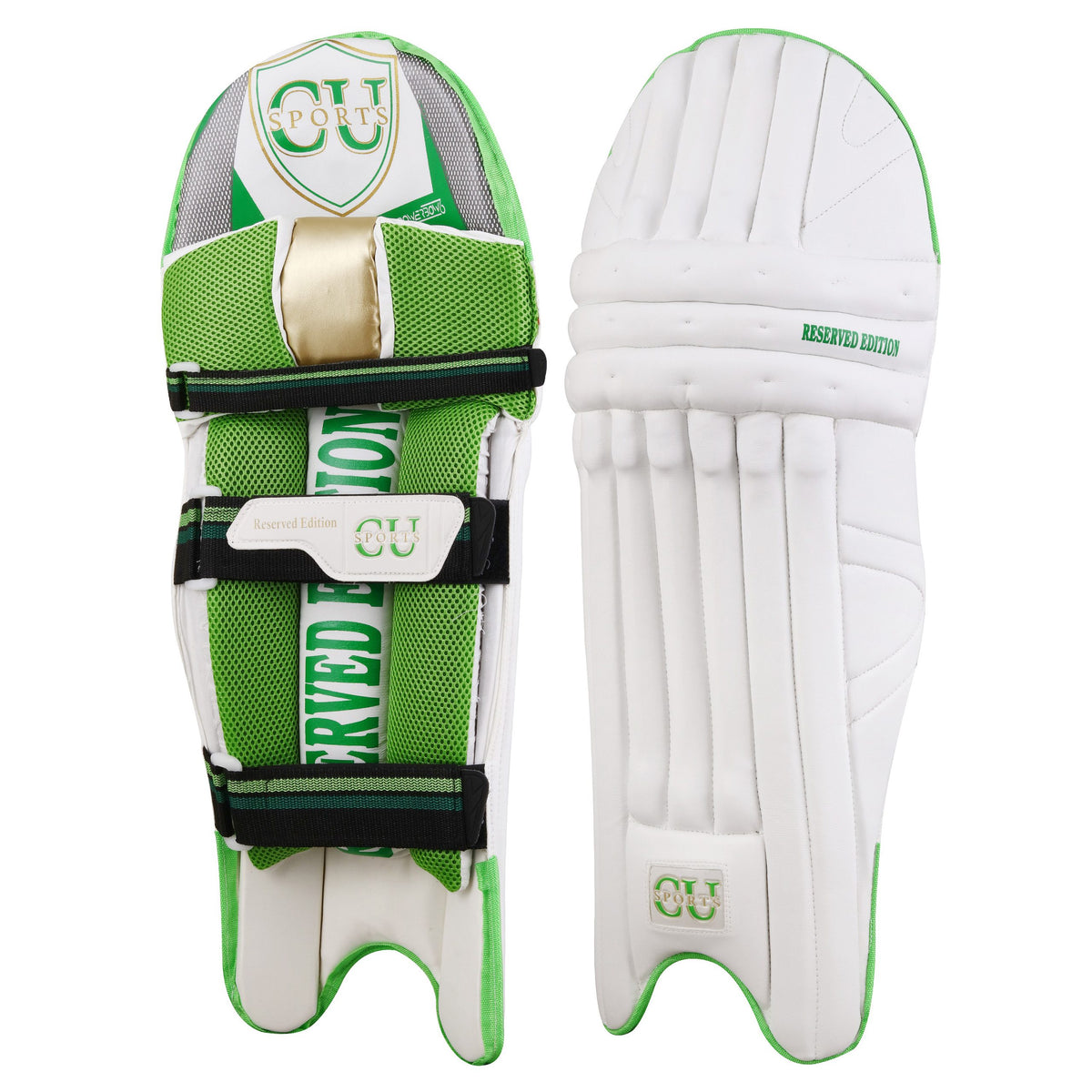 Cricket leg pads with multi-layer shock absorption