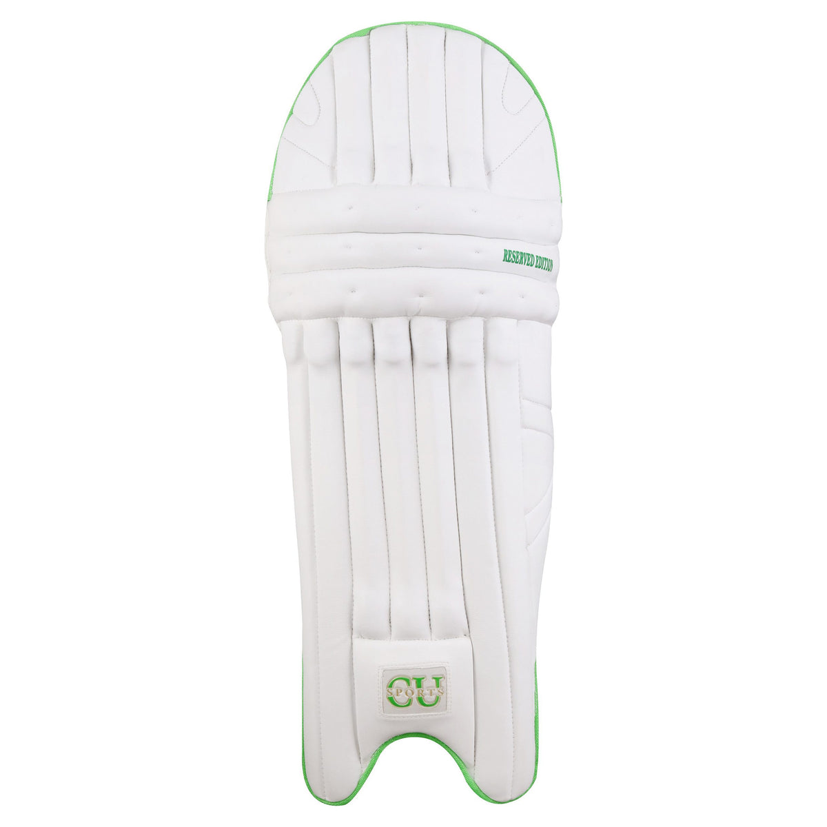 CU Sports Hard Ball Leg Pads Reserve Edition front view