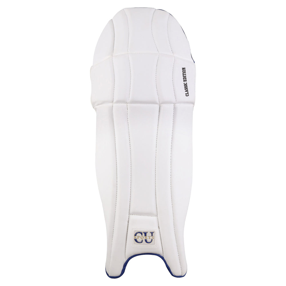 CU Sports Hard Ball Pad Classic Edition cricket leg guard front view