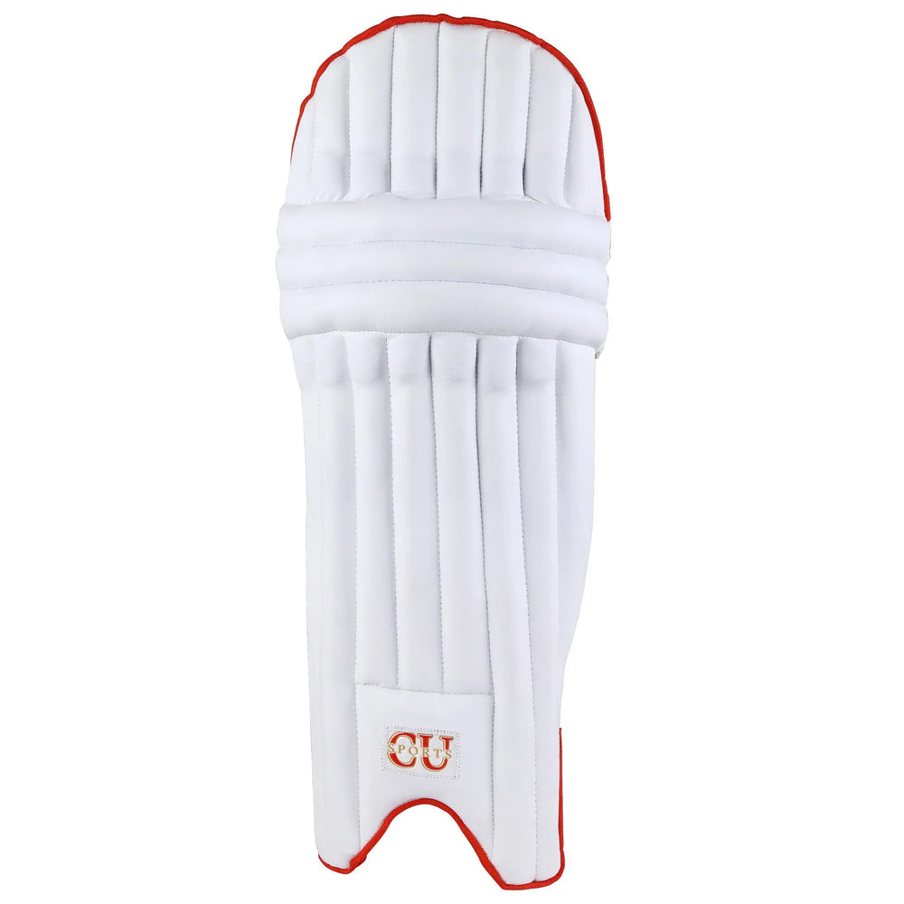 Cricket leg pads with 7-column shock absorbing construction