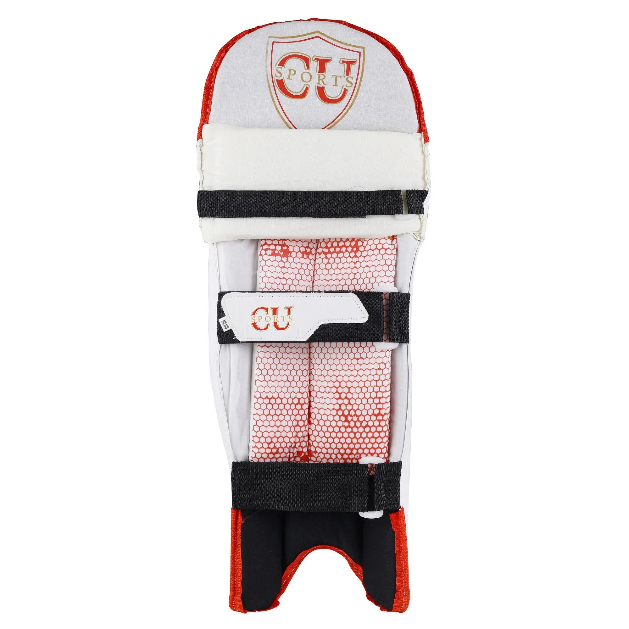 High-density foam padded cricket leg guards for protection