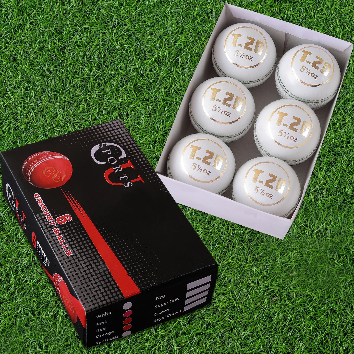 High-quality leather match ball with machine-stitched seam