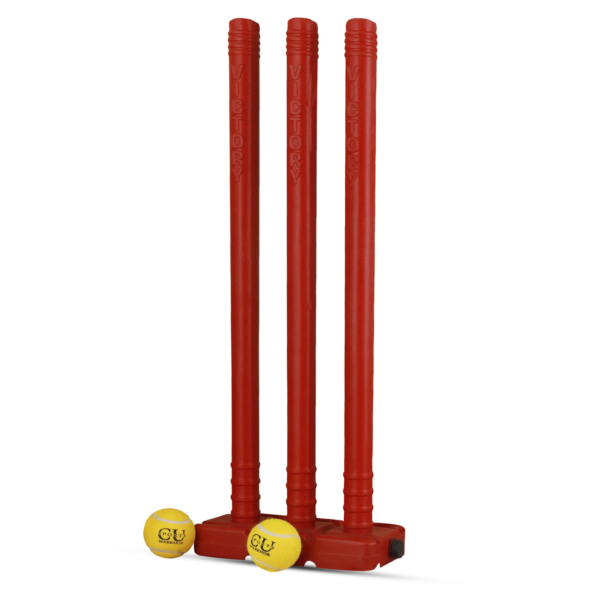 CU Sports Tape Ball Cricket Kit – Markhor Bat, Gloves, Balls & Stumps - CU Sports