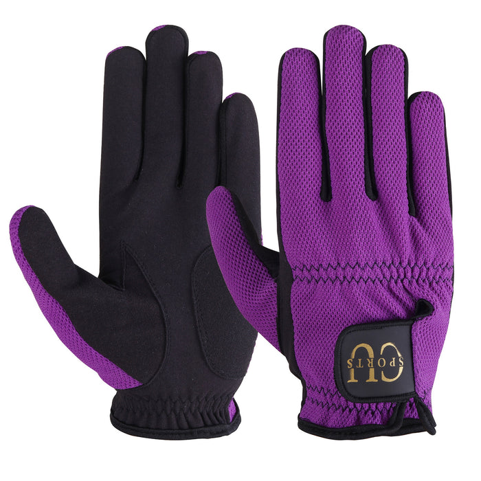 Cricket Basic Tap Ball Gloves in Purple - CU Sports