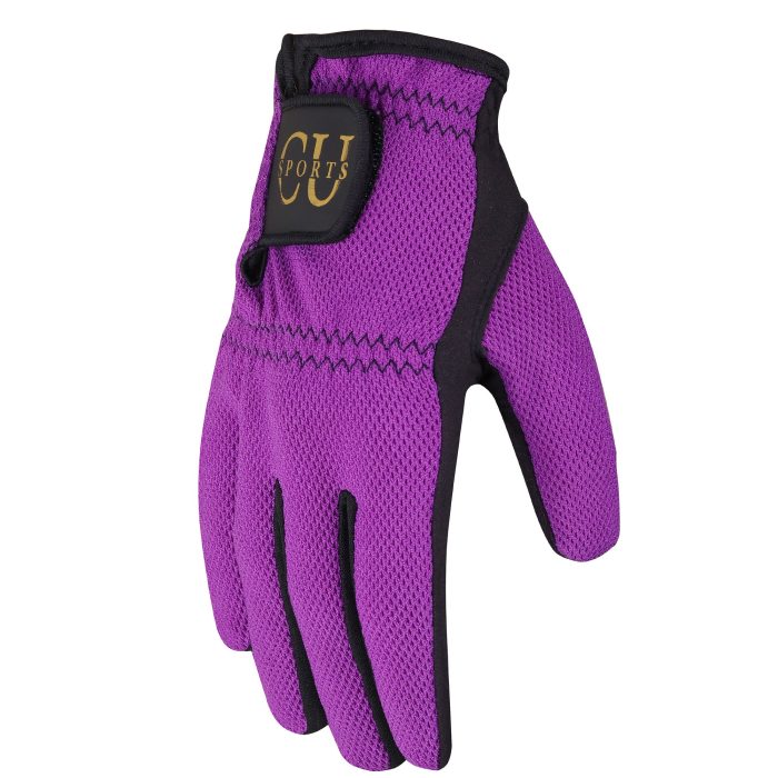 Cricket Basic Tap Ball Gloves in Purple - CU Sports