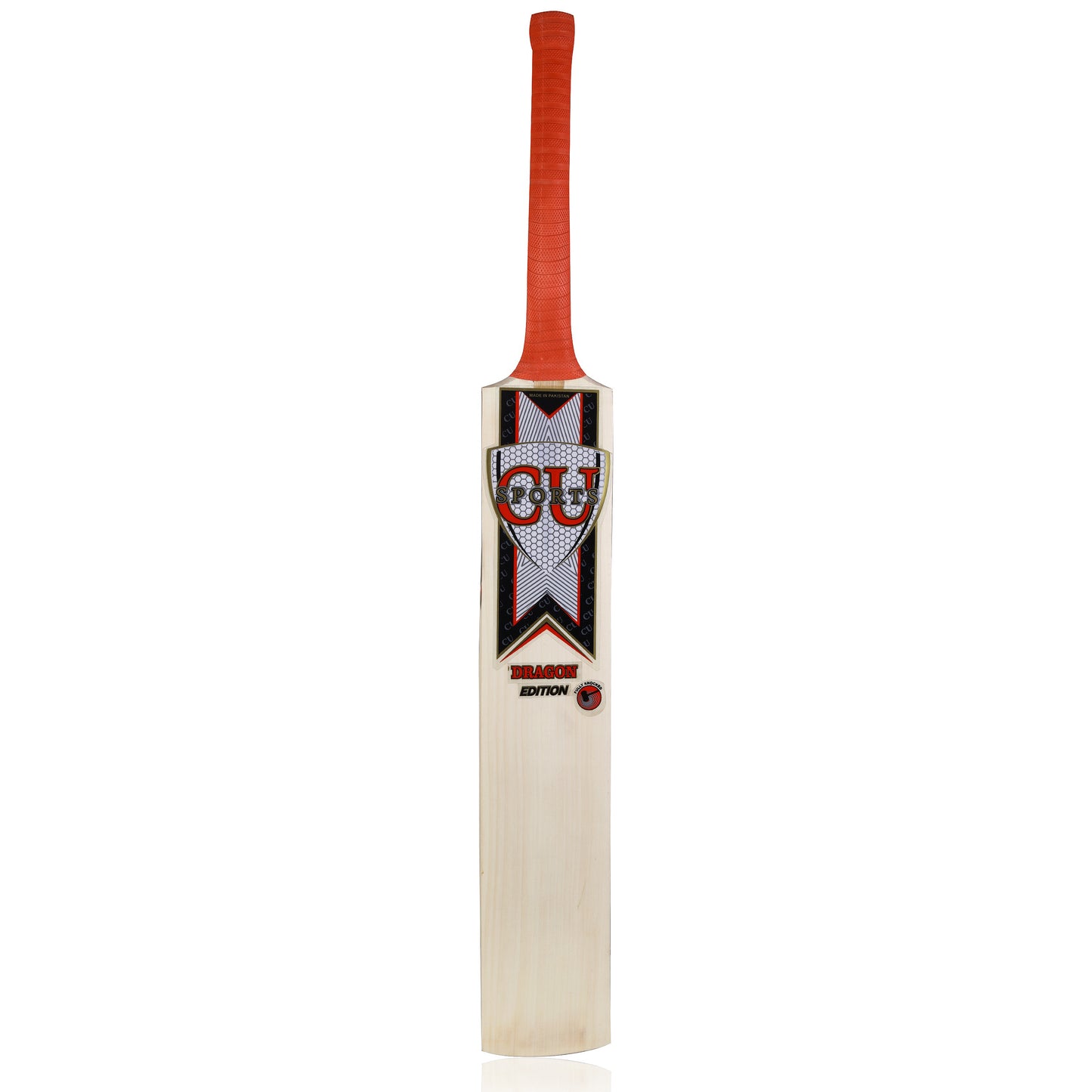 CU Sports Dragon Edition Hardball Cricket Bat | Popular Willow for Power Hitting
