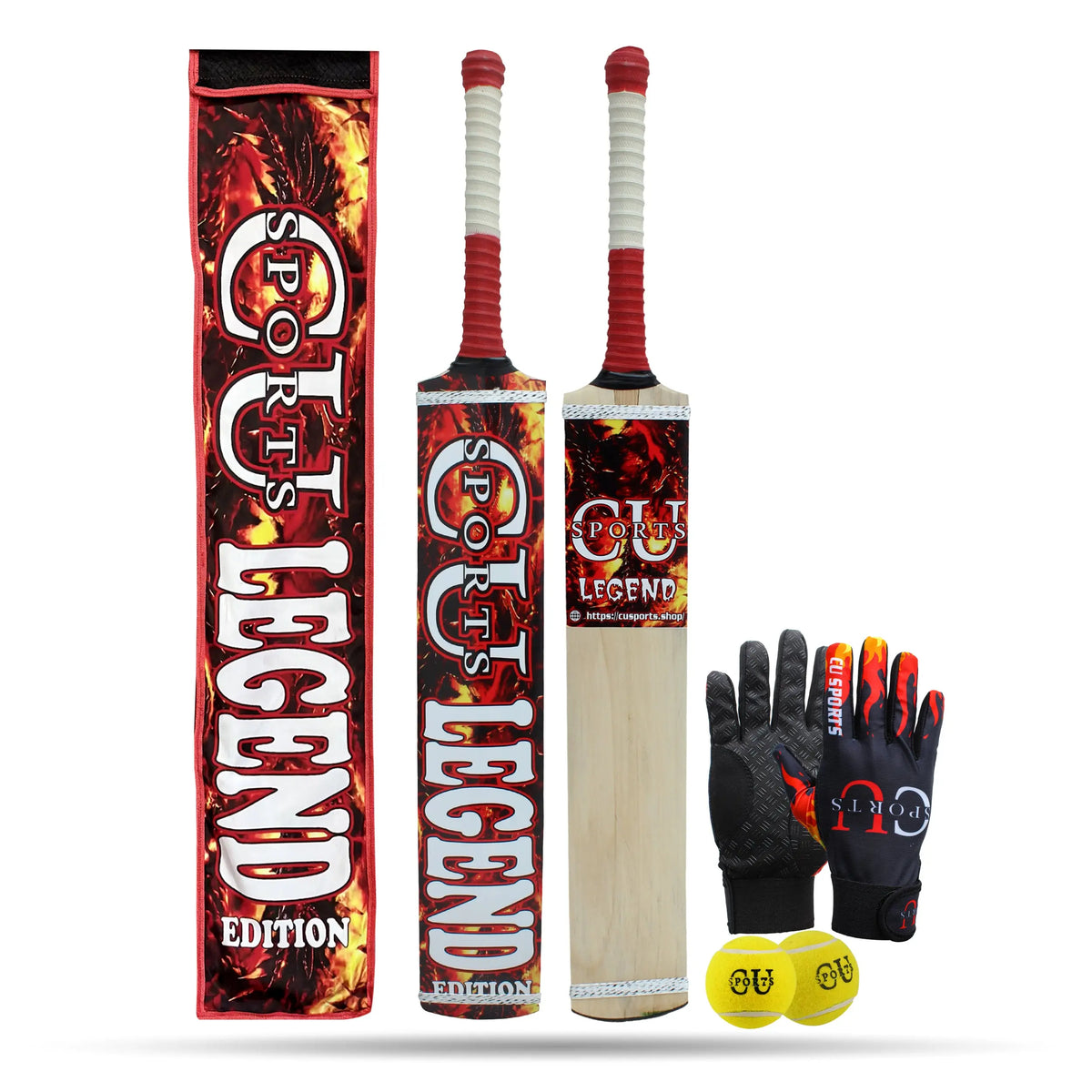 CU Sports Tapeball Legend kit – premium cricket gear