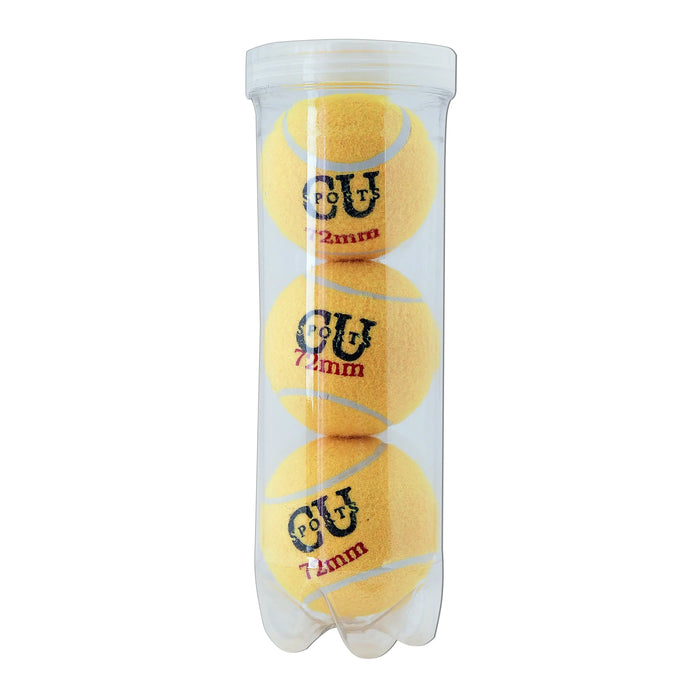 CU Sports 3 PCS Tape Ball Set – Double Pressure Cricket Balls for Street and Tournament Play