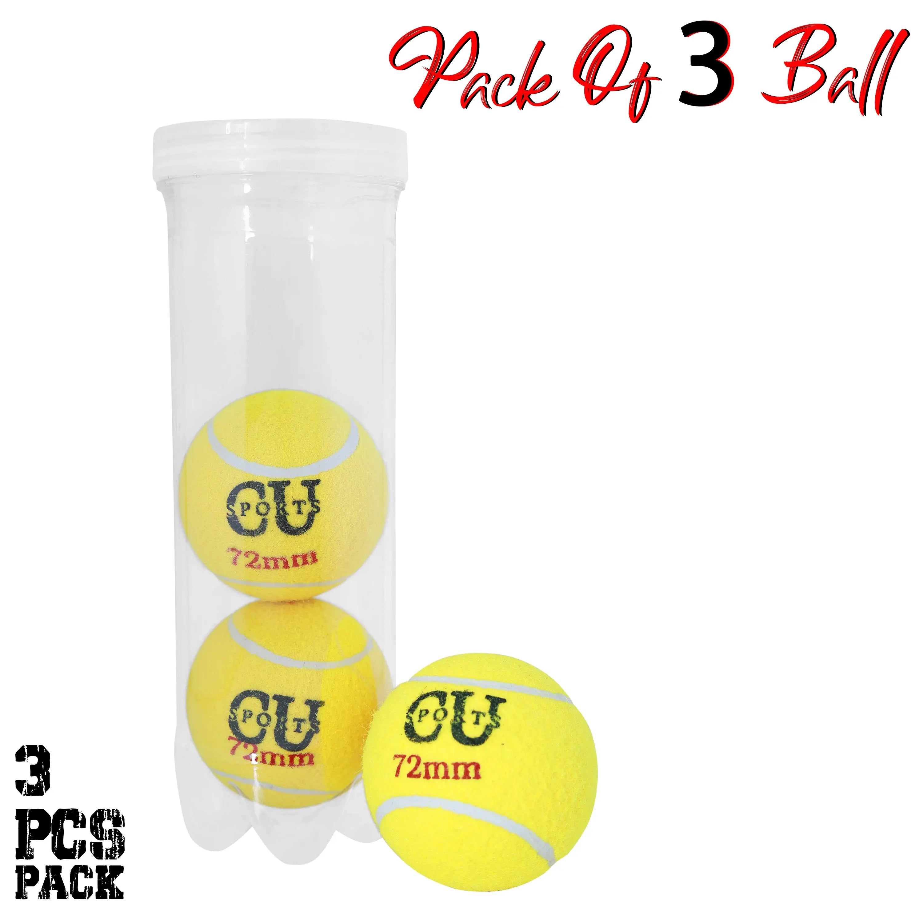 CU Sports 3 PCS tape ball packaging – high-quality cricket balls for Pakistani conditions