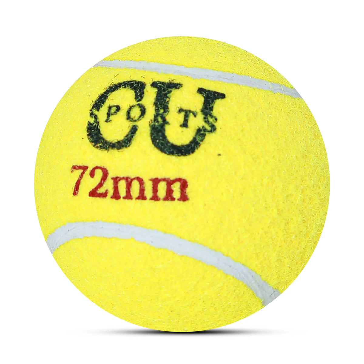 CU Sports double pressure tape ball with strong tape wrapping for hard pitch use