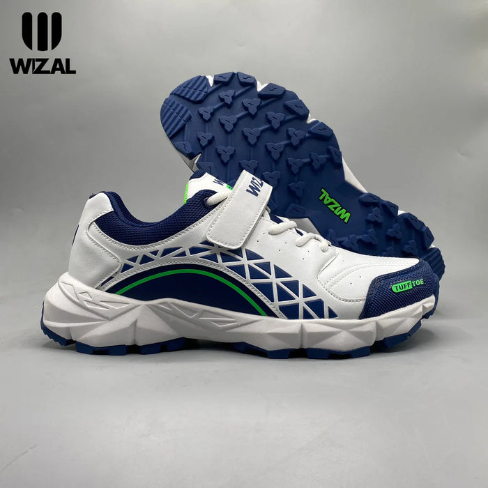 Wizal React cricket gripper shoes imported edition side view