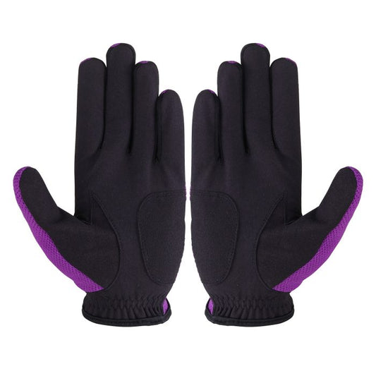 Cricket Basic Tap Ball Gloves in Purple