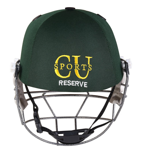 CU SPORTS Cricket Batting Helmet High quality professional grade with adjustable straps RESERVE EDITION